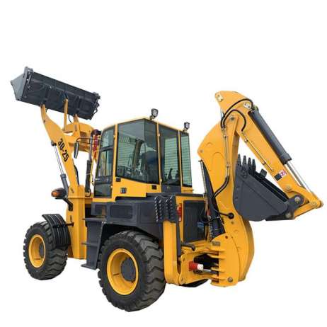 Backhoe loader tractor with front end loader and backhoe YD30-25